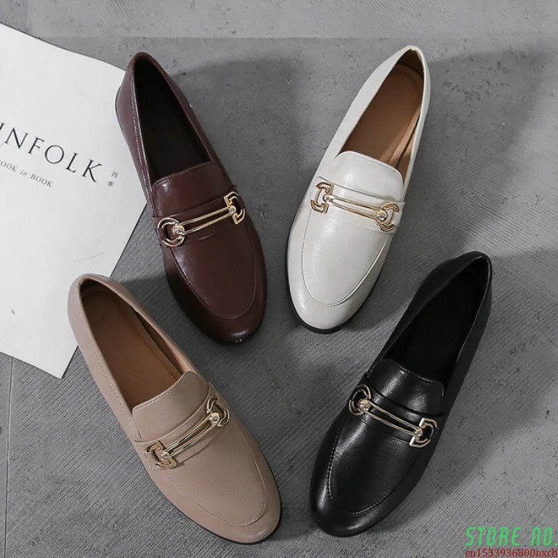 Plus Size 44 Spring Designer Shoes Woman Quality Leather Slip on Flats Shoes for Women Loafers Ladies Shoe Zapatos De Mujer JJ22
Plus Size 44 Spring Designer Shoes Woman Quality Leather Slip on Flats Shoes for Women Loafers Ladies Shoe Zapatos De Mujer JJ22