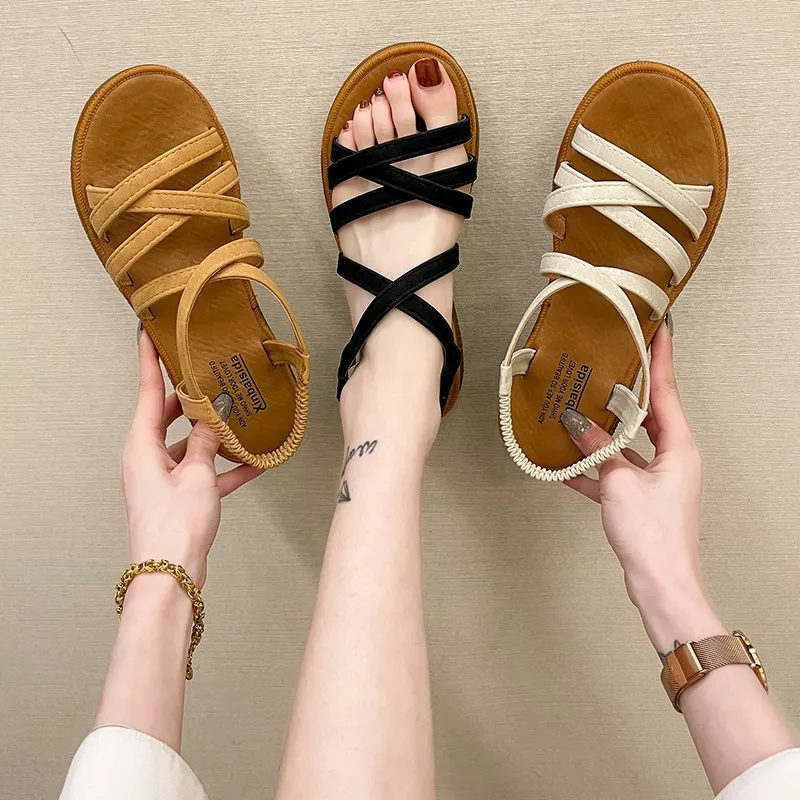 Women Summer Casual Open-toe Sandals Non-slip Platform Sandals Shoe Female 2022 Summer New Beach Roman Shoes Sandalias Femininas
Women Summer Casual Open-toe Sandals Non-slip Platform Sandals Shoe Female 2022 Summer New Beach Roman Shoes Sandalias Femininas