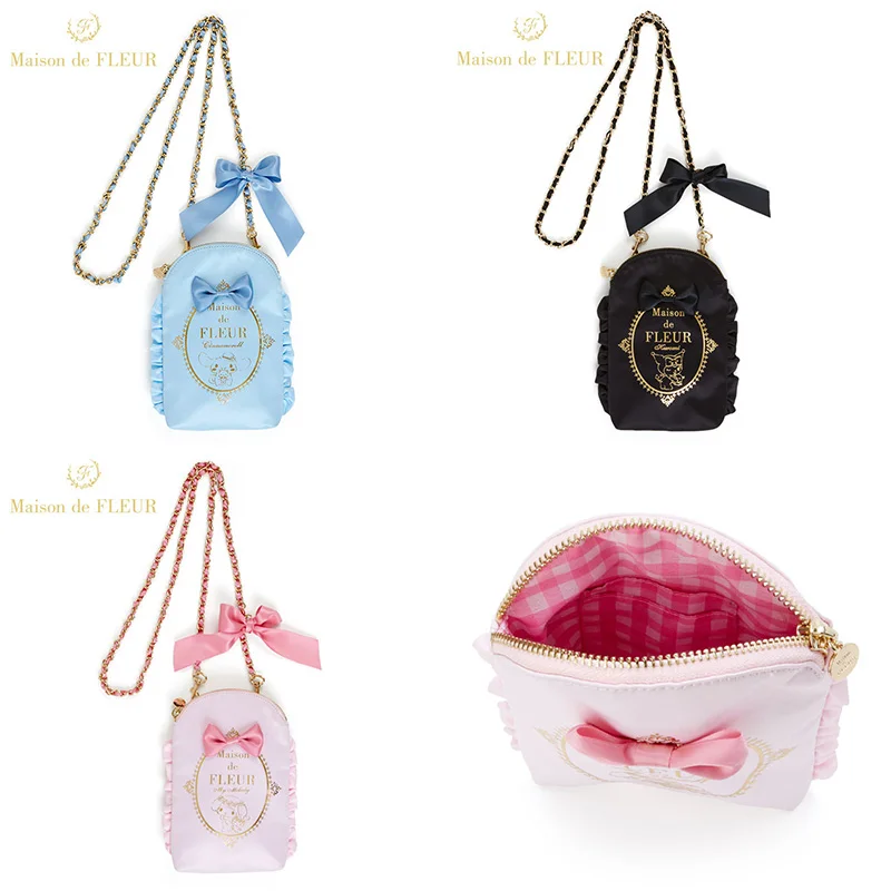 Новая Милая мультяшная сумка Sanrio Kuromi My Melody Cinnamoroll на цепочке, Милая женская сумка, дорожная сумка для хранения, праздничный подарок
Новая Милая мультяшная сумка Sanrio Kuromi My Melody Cinnamoroll на цепочке, Милая женская сумка, дорожная сумка для хранения, праздничный подарок