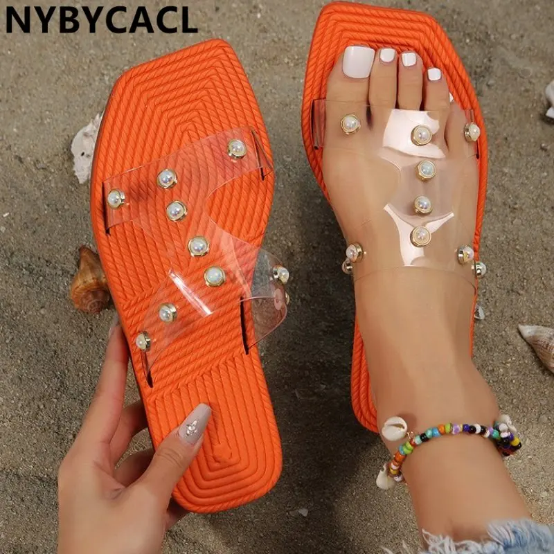 pearl Women's Summer Footwear Bohemian Style Flat beach slipper Slaps Women PVC Sandalias Mujer Verano 2023 Zapatillas Mujer New
pearl Women's Summer Footwear Bohemian Style Flat beach slipper Slaps Women PVC Sandalias Mujer Verano 2023 Zapatillas Mujer New