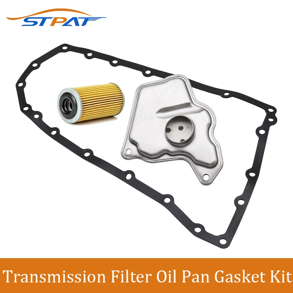 STPAT New JF017E Auto Trans Filter Oil Pan + Gasket For Nissan Juke NV200 Altima Rogue For Infiniti QX60 Repair 31728-29X0D 3172
STPAT New JF017E Auto Trans Filter Oil Pan + Gasket For Nissan Juke NV200 Altima Rogue For Infiniti QX60 Repair 31728-29X0D 3172
