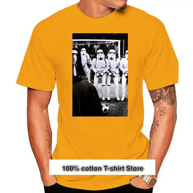 

Camiseta inspirada en el fútbol de Stormtrooper, camisa JEDI 9775 de algodón para gimnasio, Tops de Fitness, camiseta