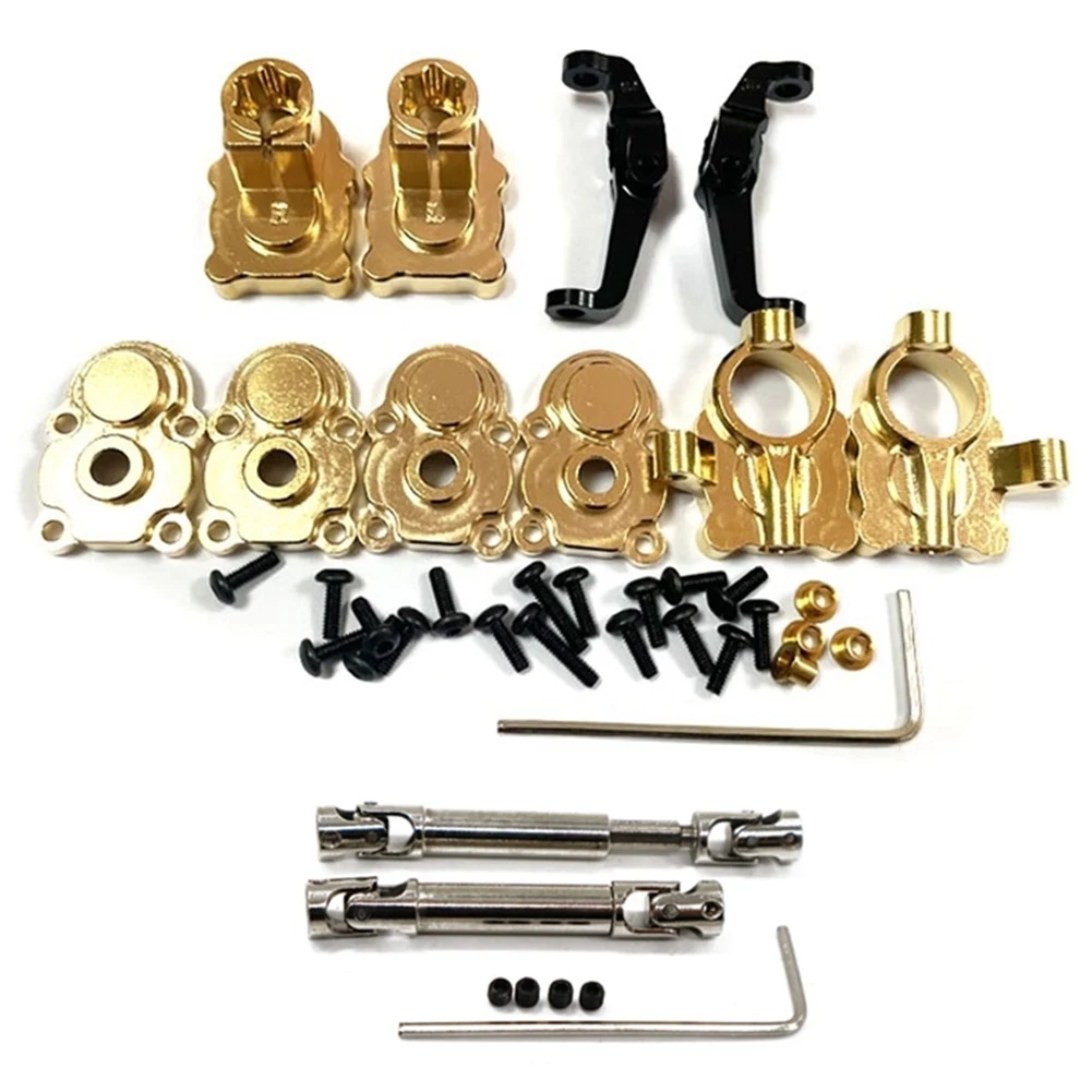 For FCX24 Brass Front and Rear Portal Housing Cover Counterweight Driveshaft 1/24 RC Crawler Car Upgrades Parts,1
For FCX24 Brass Front and Rear Portal Housing Cover Counterweight Driveshaft 1/24 RC Crawler Car Upgrades Parts,1