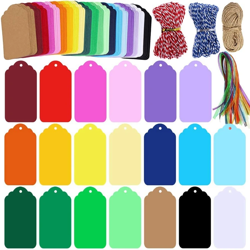 200 Pcs 20 Colors Gift Tags Sign With String Party Favor Paper Tags Escort Cards Wishing Tree Tags Hanging Sign Tags
200 Pcs 20 Colors Gift Tags Sign With String Party Favor Paper Tags Escort Cards Wishing Tree Tags Hanging Sign Tags