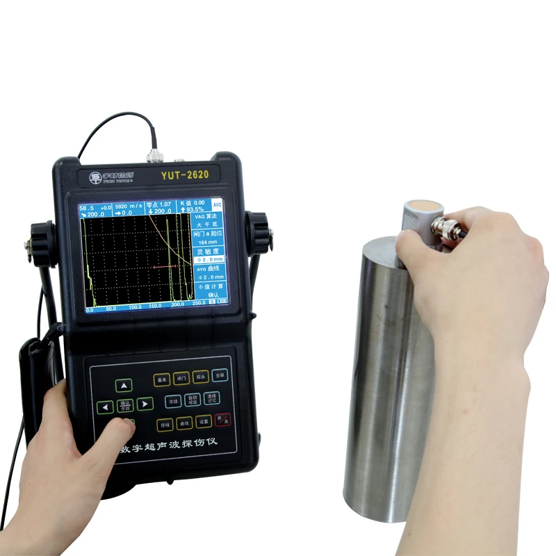 yushi yut2620 portable digital a scan industrial ultrasonic metal forging crack weld flaw detector
yushi yut2620 portable digital a scan industrial ultrasonic metal forging crack weld flaw detector