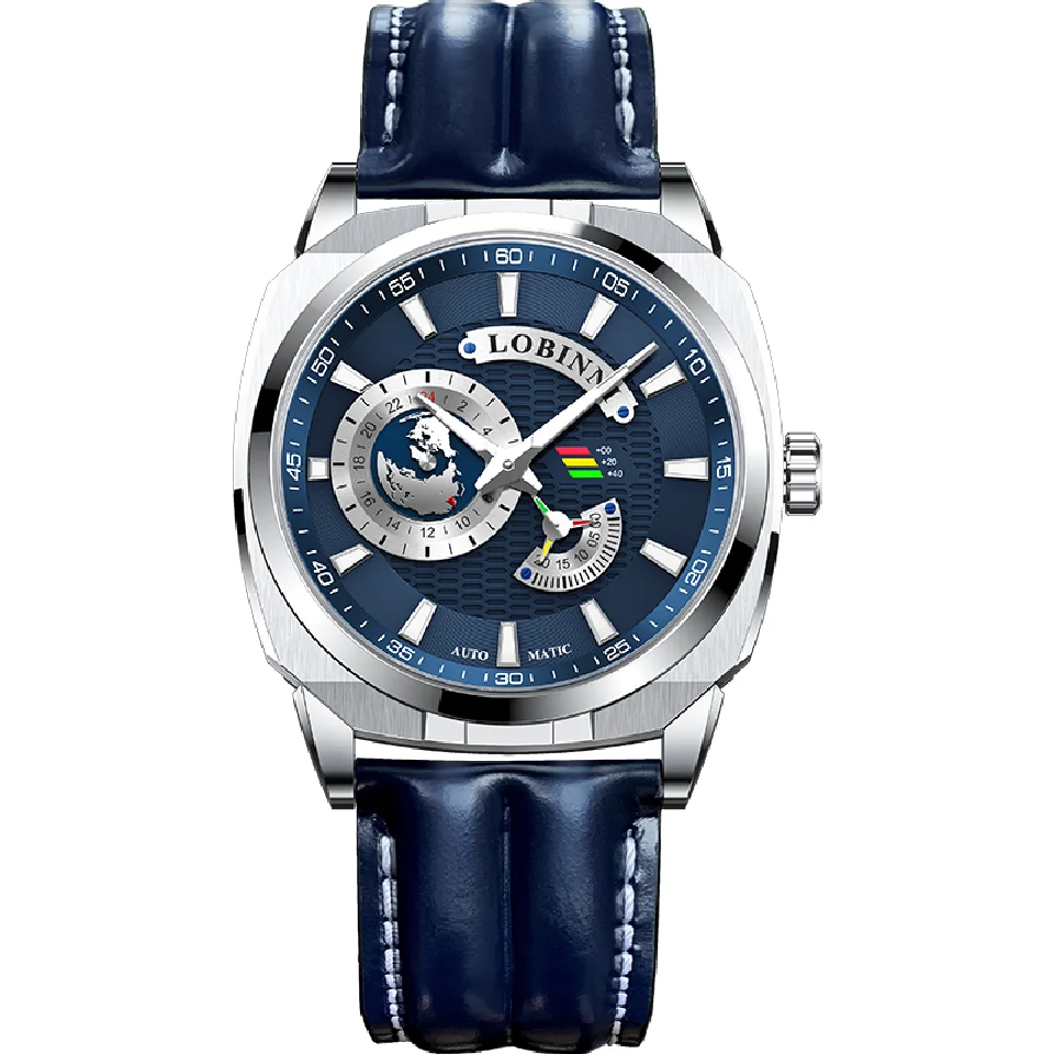 Lobinni Men Luxury Watch 43MM Vintage Watches Automatic Watches Mechanical Wristwatch Square 50M Waterproof Sapphire Luminous
Lobinni Men Luxury Watch 43MM Vintage Watches Automatic Watches Mechanical Wristwatch Square 50M Waterproof Sapphire Luminous
