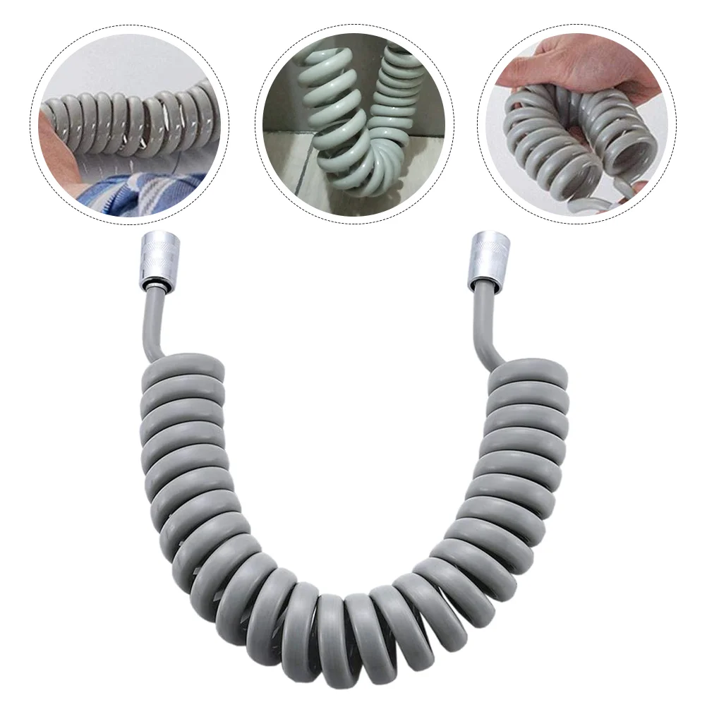 Hose Spring Hoses Sleeve Water Bathroom Shower Coupling Spiral Stainless Steel Telescopic Watering Recoil Adapter Metal Flexible
Hose Spring Hoses Sleeve Water Bathroom Shower Coupling Spiral Stainless Steel Telescopic Watering Recoil Adapter Metal Flexible