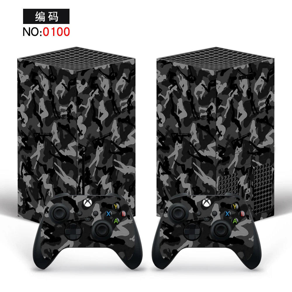 Стикер в камуфляжном стиле, наклейка, Обложка для консоли Xbox серии X и 2 контроллера Xbox серии X, Виниловая наклейка
Стикер в камуфляжном стиле, наклейка, Обложка для консоли Xbox серии X и 2 контроллера Xbox серии X, Виниловая наклейка