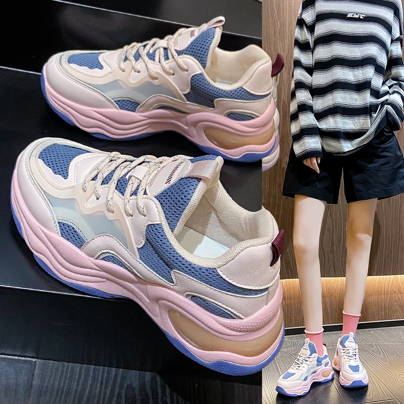 Daddy's Shoes Women's Trendy 2022 New Autumn All-match Ins Trendy Casual Thick-soled Sneakers Woman Designer Shoes Platform
Daddy's Shoes Women's Trendy 2022 New Autumn All-match Ins Trendy Casual Thick-soled Sneakers Woman Designer Shoes Platform