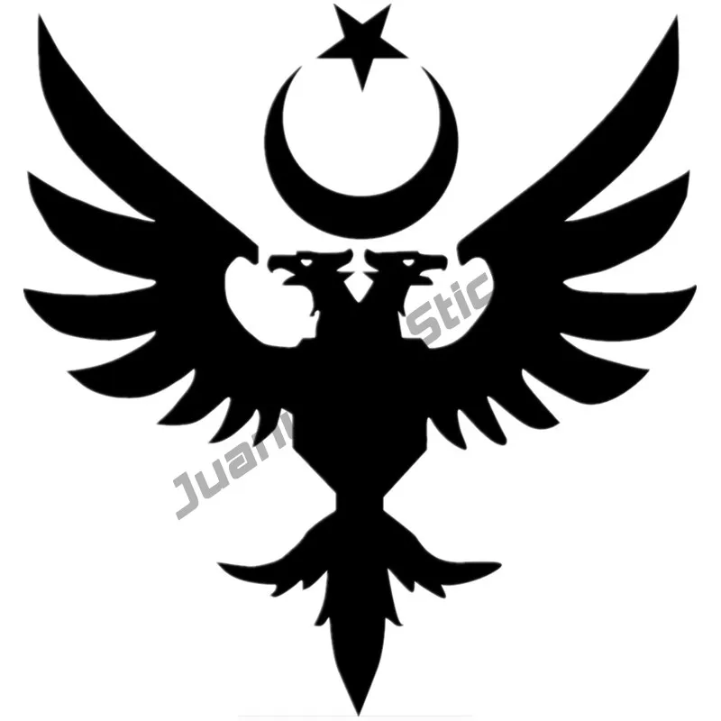 Interesting Double Headed Eagle Moon Star Turkey Flag Car Sticker Styling for Bumper Window Cover Scratch Decoration KK13x12cm
Interesting Double Headed Eagle Moon Star Turkey Flag Car Sticker Styling for Bumper Window Cover Scratch Decoration KK13x12cm
