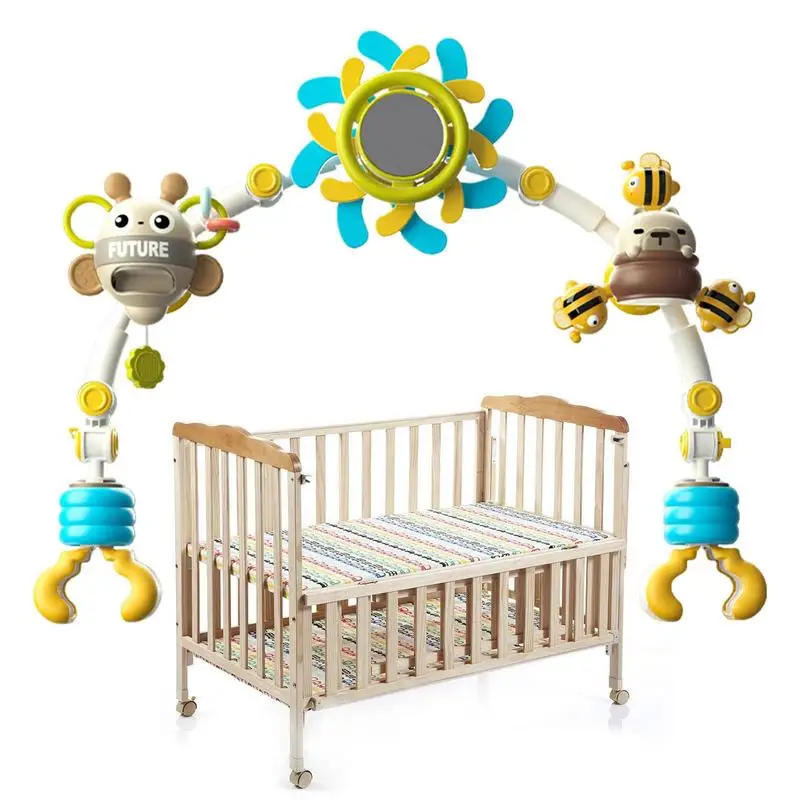 Stroller Toy Bar Carseat Toys Rattle Pacifier Toy Various Colors To Stimulate Baby's Vision And Improve Cognition For Child
Stroller Toy Bar Carseat Toys Rattle Pacifier Toy Various Colors To Stimulate Baby's Vision And Improve Cognition For Child