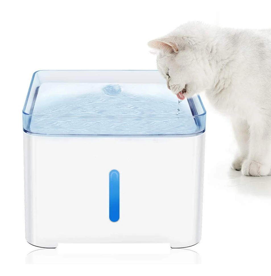 Automatic Pet Cat Water Fountain with LED Electric USB Dog Mute Drinker Feeder Bowl Pet Drinking Fountain Cat Water Dispenser 2L
Automatic Pet Cat Water Fountain with LED Electric USB Dog Mute Drinker Feeder Bowl Pet Drinking Fountain Cat Water Dispenser 2L