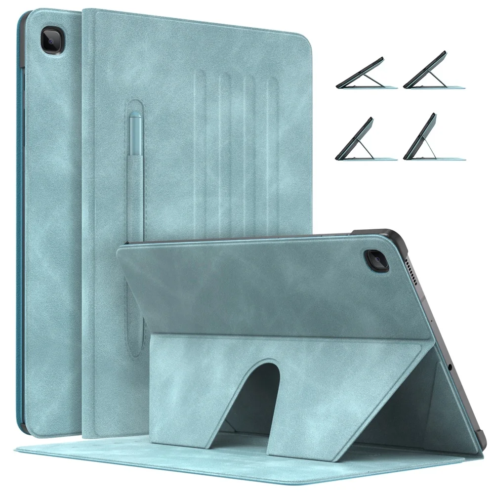 Tablet Case for Galaxy Tab S6 Lite 2020,Slim Smart Cover Shell with Auto-Wake/Sleep&Pen Holder& Multi-Angle Stand
Tablet Case for Galaxy Tab S6 Lite 2020,Slim Smart Cover Shell with Auto-Wake/Sleep&Pen Holder& Multi-Angle Stand