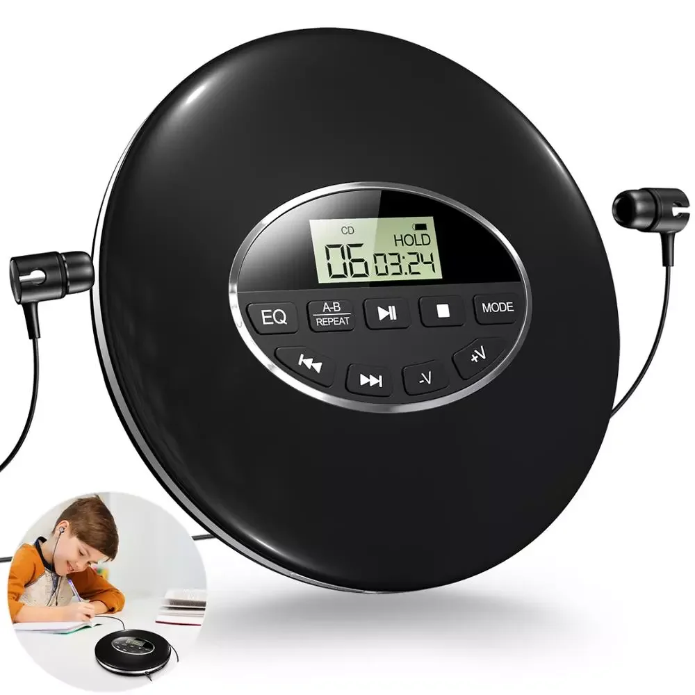 New Q60 Portable with LCD Display Walkman CD Player for Adults Students Kids Personal Compact Disc CD Player with Headphones
New Q60 Portable with LCD Display Walkman CD Player for Adults Students Kids Personal Compact Disc CD Player with Headphones