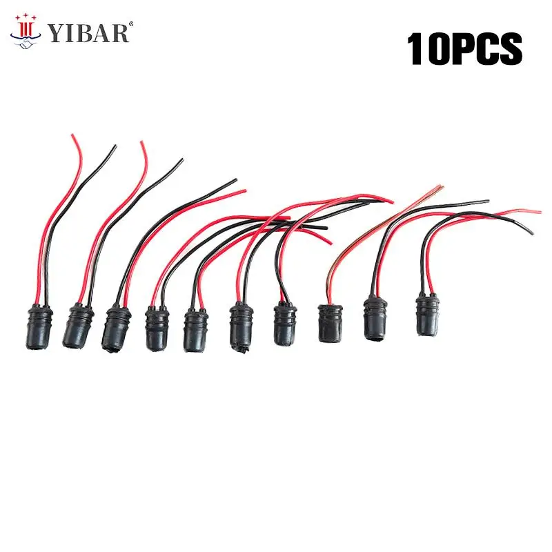 10Pcs T10 W5W Car Wedge Light Bulb Socket Rubber Light Bulb Socket Lamp Holder
10Pcs T10 W5W Car Wedge Light Bulb Socket Rubber Light Bulb Socket Lamp Holder