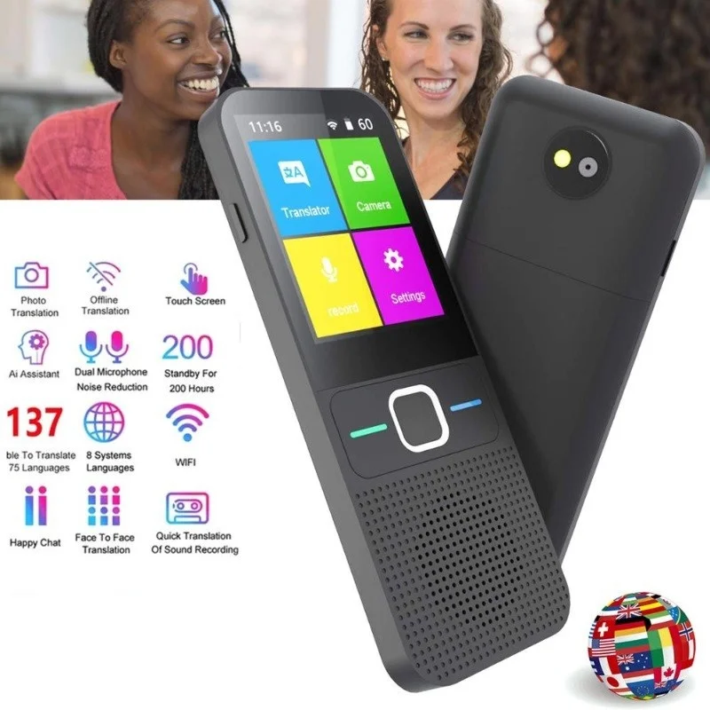 2023 Smart Voice Translator 137 Multi Languages In Real Time Online Instant Off Line Translation AI Learning Conversion T10 Hot!
2023 Smart Voice Translator 137 Multi Languages In Real Time Online Instant Off Line Translation AI Learning Conversion T10 Hot!