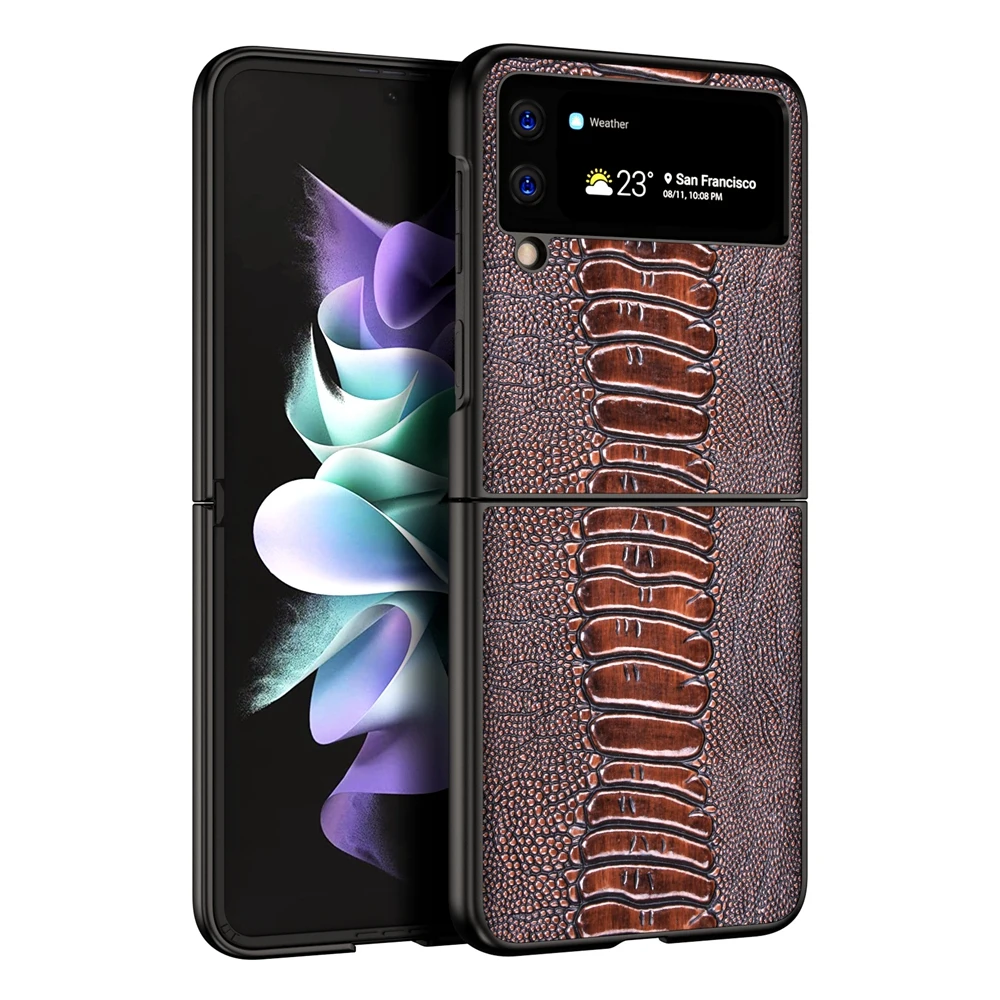 Кожаный чехол для телефона с защитой от падения для Samsung Galaxy Z Flip 3 5G Flip3 Z Fold3 Fold2 Fold 3 2, противоскользящий защитный чехол
Кожаный чехол для телефона с защитой от падения для Samsung Galaxy Z Flip 3 5G Flip3 Z Fold3 Fold2 Fold 3 2, противоскользящий защитный чехол