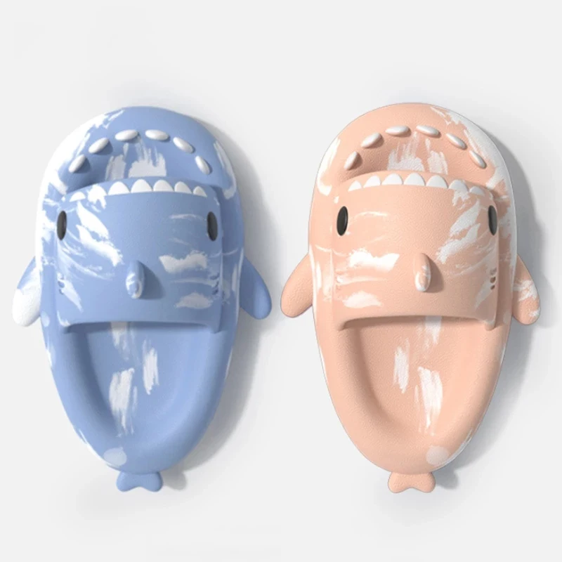 Women Graffiti Print Funny Shark Slippers Summer Indoor Non-Slip Eva Thick Sole Platform Bathroom Couples Man Slides Beach Shoes
Women Graffiti Print Funny Shark Slippers Summer Indoor Non-Slip Eva Thick Sole Platform Bathroom Couples Man Slides Beach Shoes