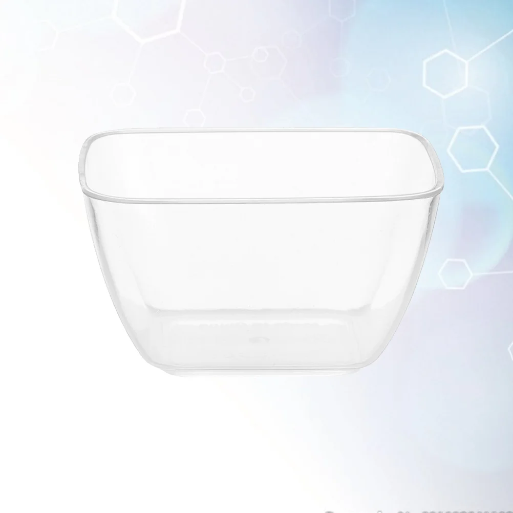 5pcs Disposable Salad Bowl Transparent Square Dessert Storage Bowl for Home Store Kitchen (70ml)
5pcs Disposable Salad Bowl Transparent Square Dessert Storage Bowl for Home Store Kitchen (70ml)