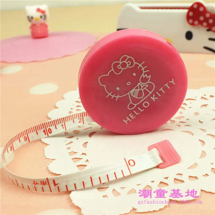 Sanrio Hellokitty Cute Automatic Retractable Tape Measure Cartoon Mini Soft Ruler Household Measuring Clothes Small Round Ruler
Sanrio Hellokitty Cute Automatic Retractable Tape Measure Cartoon Mini Soft Ruler Household Measuring Clothes Small Round Ruler