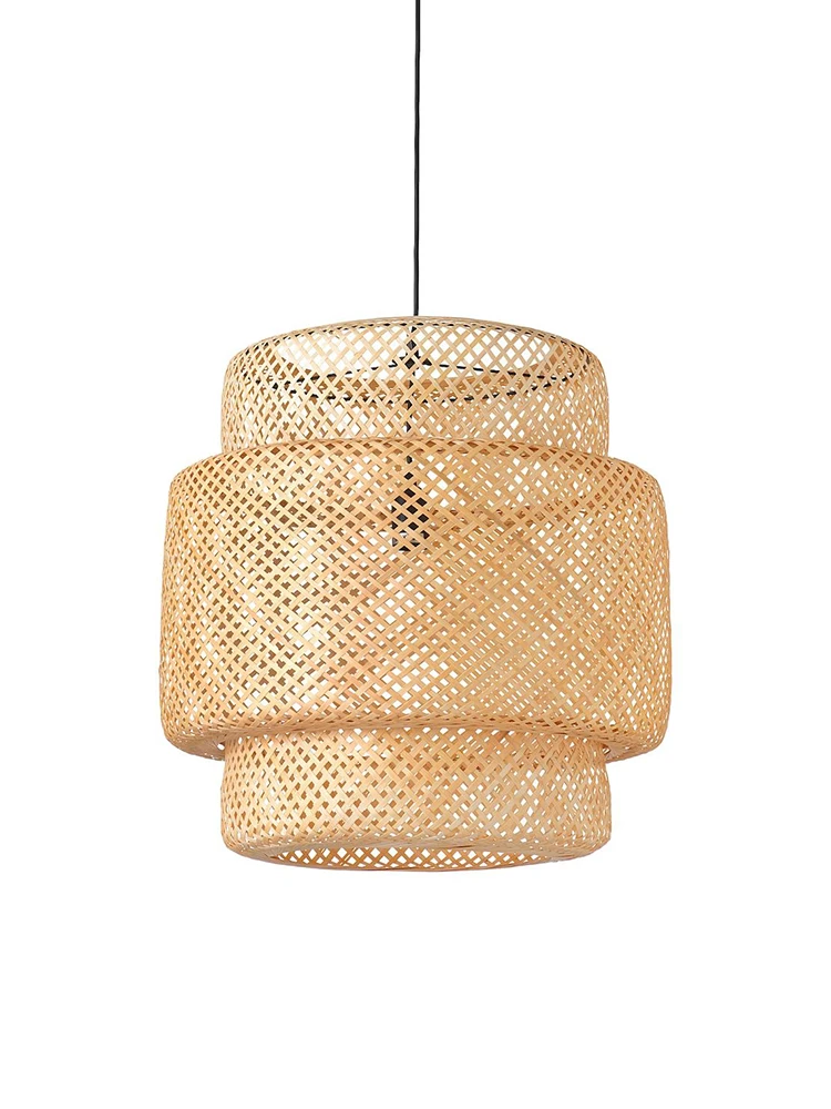 Zq люстра ручной работы из бамбука ротанга лампа в скандинавском стиле простой Ресторан настоящая гостиная ротанг ИНН Декор 
Zq люстра ручной работы из бамбука ротанга лампа в скандинавском стиле простой Ресторан настоящая гостиная ротанг ИНН Декор