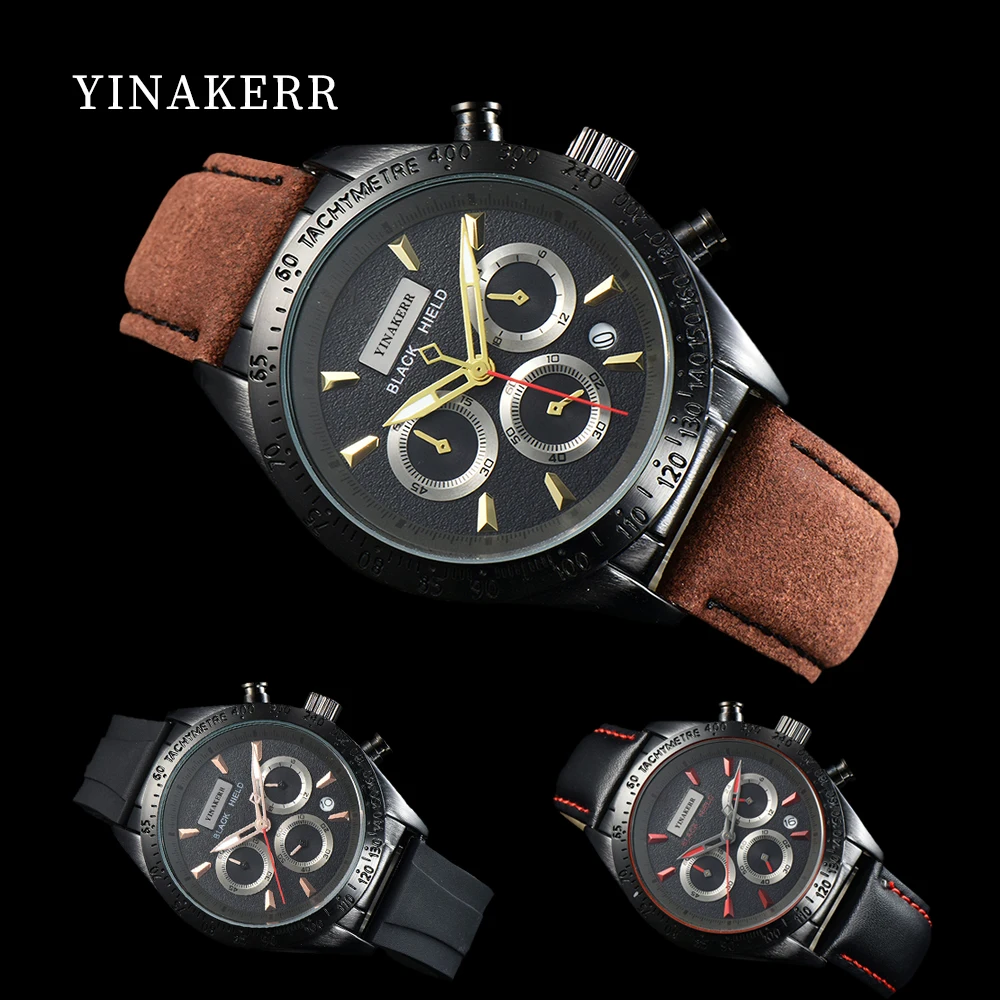 Gift Mens Top Luxury Original Brand Quartz Watch Silicone Strap High Quality Chronograph Sporty Waterproof Clock Watches for Men
Gift Mens Top Luxury Original Brand Quartz Watch Silicone Strap High Quality Chronograph Sporty Waterproof Clock Watches for Men