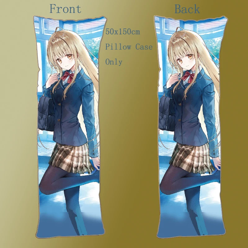 Наволочка для подушки Аниме Dakimakura, наволочка с ангелом на другую дверь, приманка для злого Шиина Махиру, аксессуары для украшения дома 150x50 с...
Наволочка для подушки Аниме Dakimakura, наволочка с ангелом на другую дверь, приманка для злого Шиина Махиру, аксессуары для украшения дома 150x50 с...