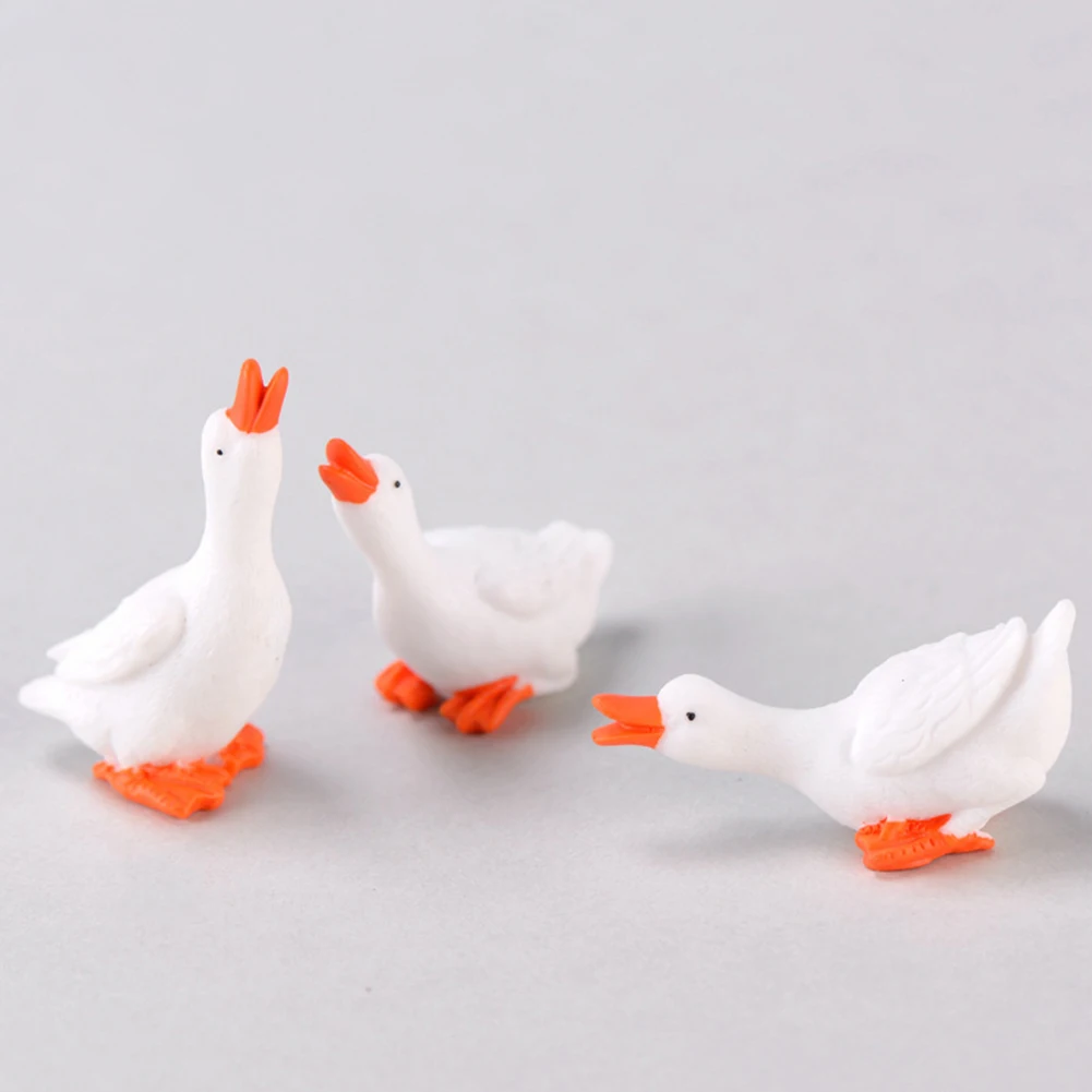 Geese Figurine Animal Cute Decoration Garden Goose Figurine Home Landscape Miniature Resin Ornaments Brand New
Geese Figurine Animal Cute Decoration Garden Goose Figurine Home Landscape Miniature Resin Ornaments Brand New