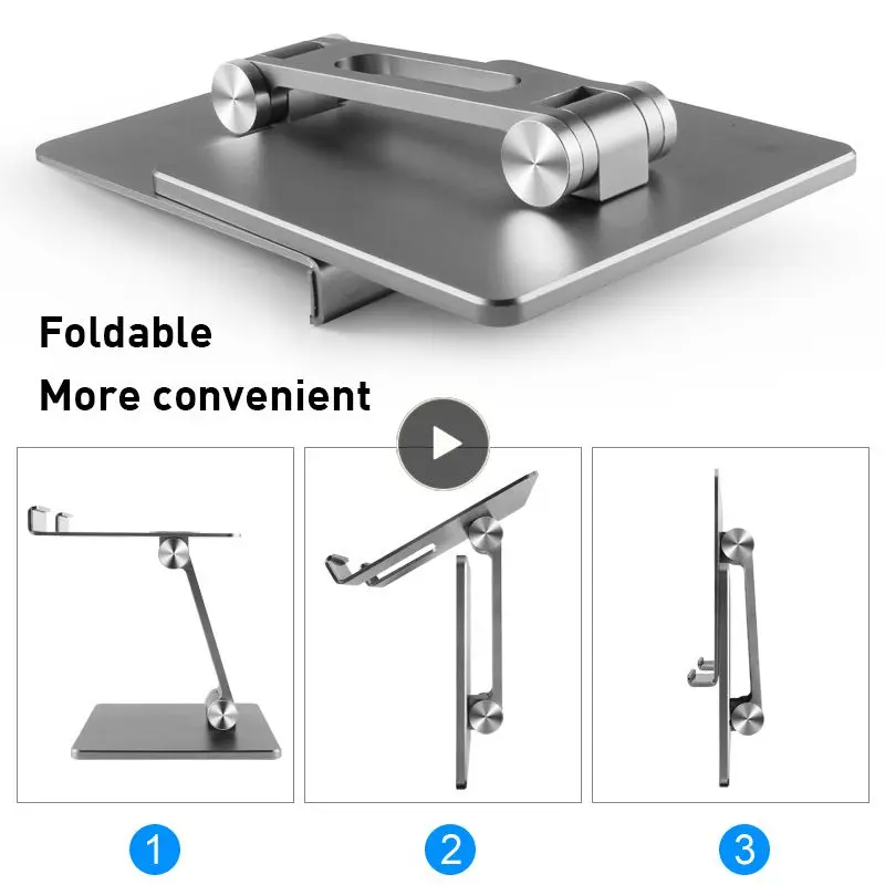 Adjustable Holder Computer Stand Aluminum Alloy Bracket Cooling Bracket Phone Holder Universal Desktop Bracket Fold Holder Metal
Adjustable Holder Computer Stand Aluminum Alloy Bracket Cooling Bracket Phone Holder Universal Desktop Bracket Fold Holder Metal