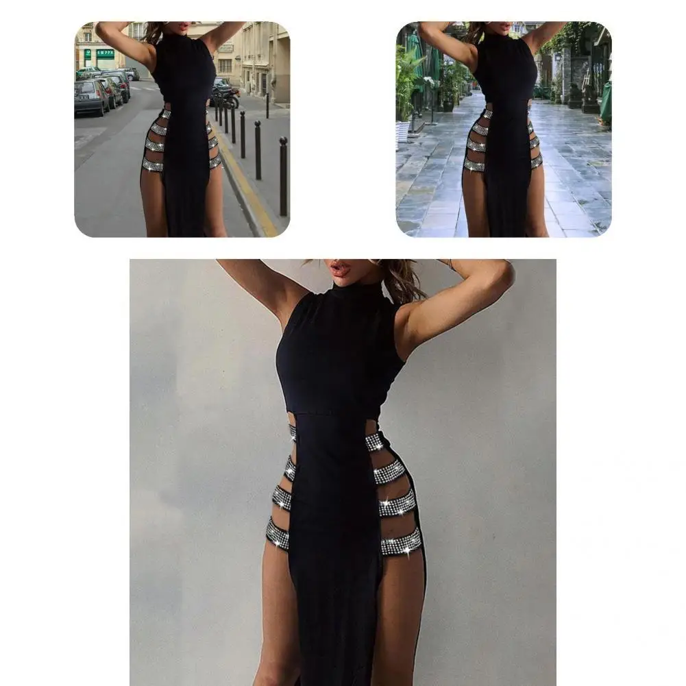 Fashion Ladies Dress Irregular Elastic Female Dress Pure Color Female Dress for Party Summer Dress
Fashion Ladies Dress Irregular Elastic Female Dress Pure Color Female Dress for Party Summer Dress