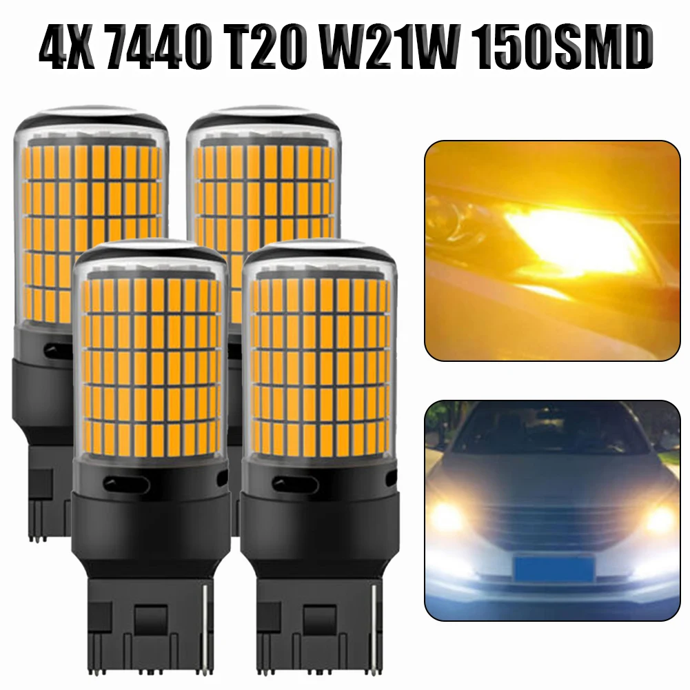 100% Brand New 360 Degress Shine LED Interior Light Bulb Turn Signal 150SMD LED 4pc Brake Reverse Light Yellow
100% Brand New 360 Degress Shine LED Interior Light Bulb Turn Signal 150SMD LED 4pc Brake Reverse Light Yellow