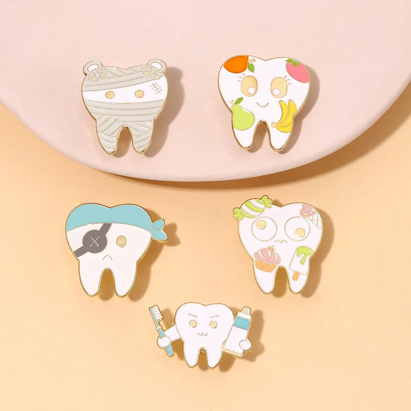 Funny Tooth Cartoon Pins toothbrush Protect Teeth Enamel Pins Backpack Clothes Accessories Jewelry Lapel Badge for Dental Clinic
Funny Tooth Cartoon Pins toothbrush Protect Teeth Enamel Pins Backpack Clothes Accessories Jewelry Lapel Badge for Dental Clinic