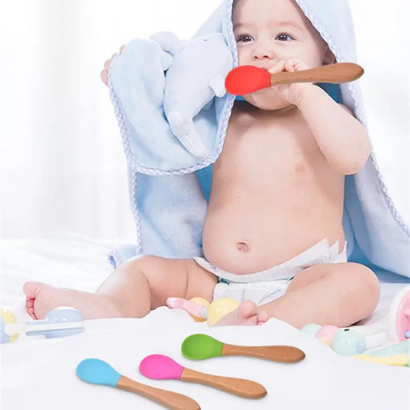 2pc BPA Free Baby Silicone Spoon Baby Feeding Supplies Baby Silicone Fork Food Grade Newbornrn Accessories Teething
2pc BPA Free Baby Silicone Spoon Baby Feeding Supplies Baby Silicone Fork Food Grade Newbornrn Accessories Teething