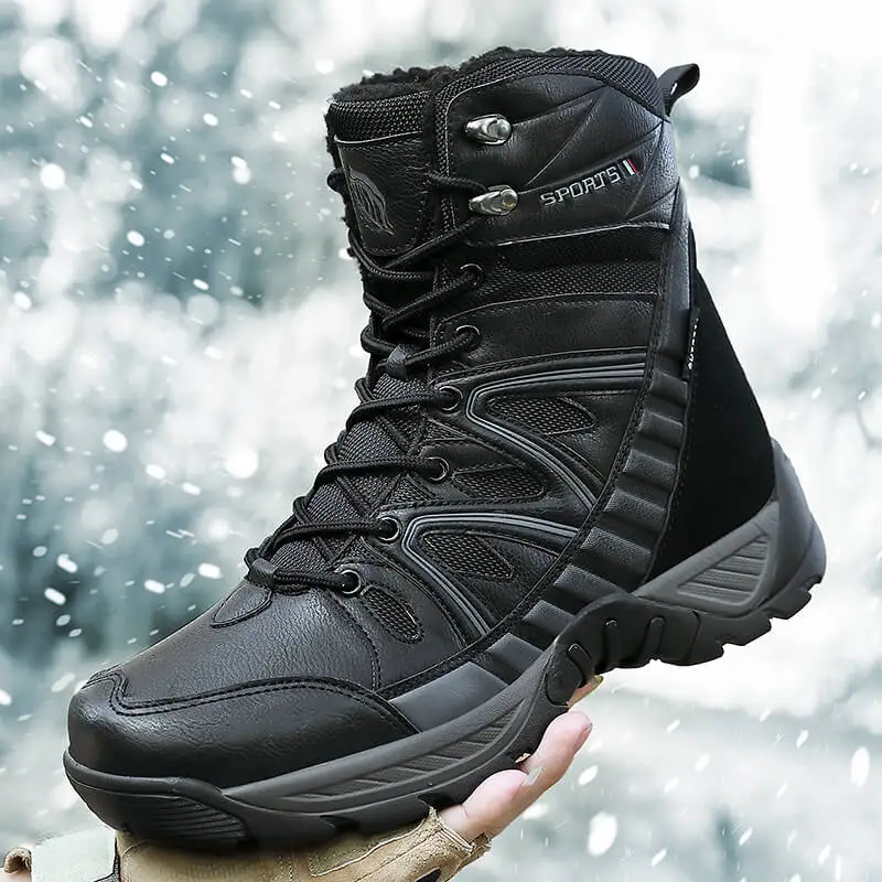 Hot Sale Army Combat Boots For Men Winter Warm Fur Military Boots Mens Brand Fashion Trekking Shoes Man Non-Slip Tactical Boots
Hot Sale Army Combat Boots For Men Winter Warm Fur Military Boots Mens Brand Fashion Trekking Shoes Man Non-Slip Tactical Boots
