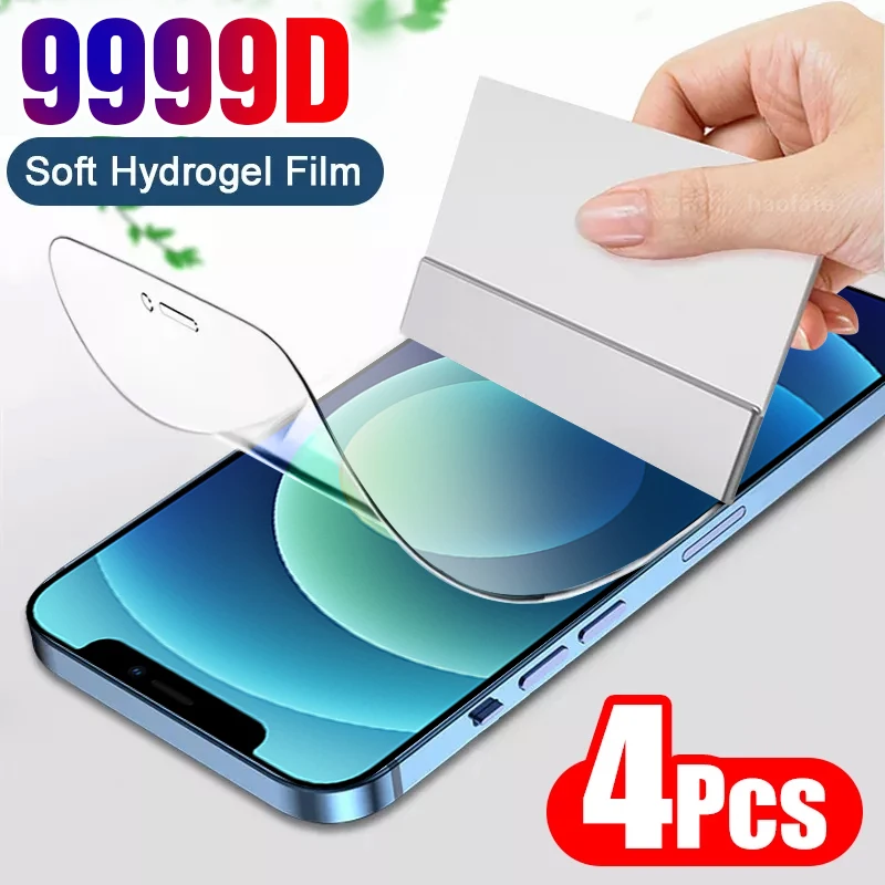 4PCS Full Cover Hydrogel Film On the Screen Protector For iPhone 12 11 13 Pro Max Screen Protector on iPhone X XR XSMAX 7 8 Plus
4PCS Full Cover Hydrogel Film On the Screen Protector For iPhone 12 11 13 Pro Max Screen Protector on iPhone X XR XSMAX 7 8 Plus
