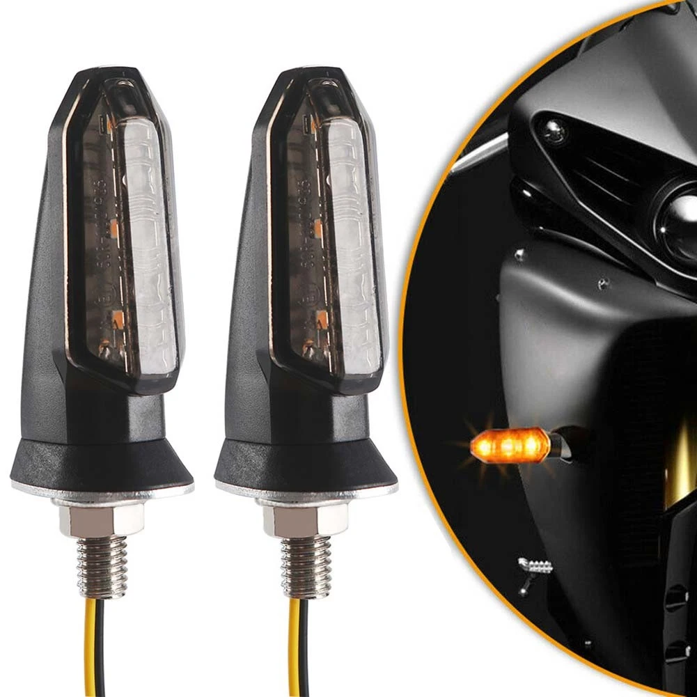 1 Pair Motorcycle Turn Signal Lights 12V Indicator Flashing Light Blinker LED Flashers Directional Accessories Universal M8 Bolt
1 Pair Motorcycle Turn Signal Lights 12V Indicator Flashing Light Blinker LED Flashers Directional Accessories Universal M8 Bolt