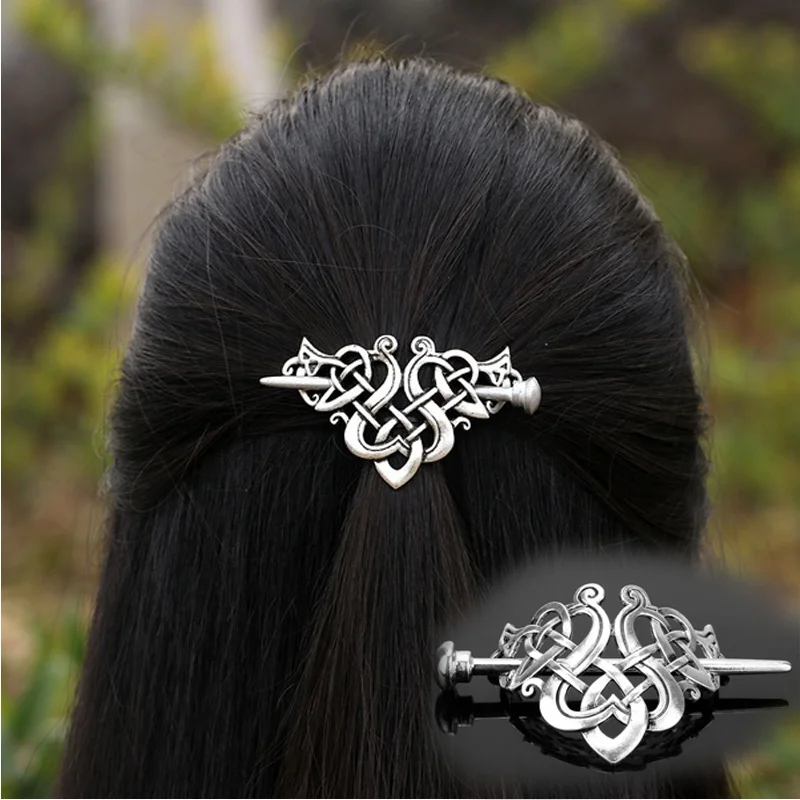 Vintage Viking Celtics Knots Crown Runes Hair Hairpins Hair Clips Stick Slide Nordic Mythology Hair Jewelry Women Hair Ornaments
Vintage Viking Celtics Knots Crown Runes Hair Hairpins Hair Clips Stick Slide Nordic Mythology Hair Jewelry Women Hair Ornaments