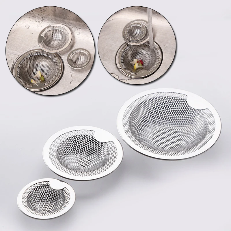 S/M/L Stainless Steel Bathtub Hair Catcher Stopper Shower Drain Hole Filter Trap Kitchen Metal Sink Strainer
S/M/L Stainless Steel Bathtub Hair Catcher Stopper Shower Drain Hole Filter Trap Kitchen Metal Sink Strainer