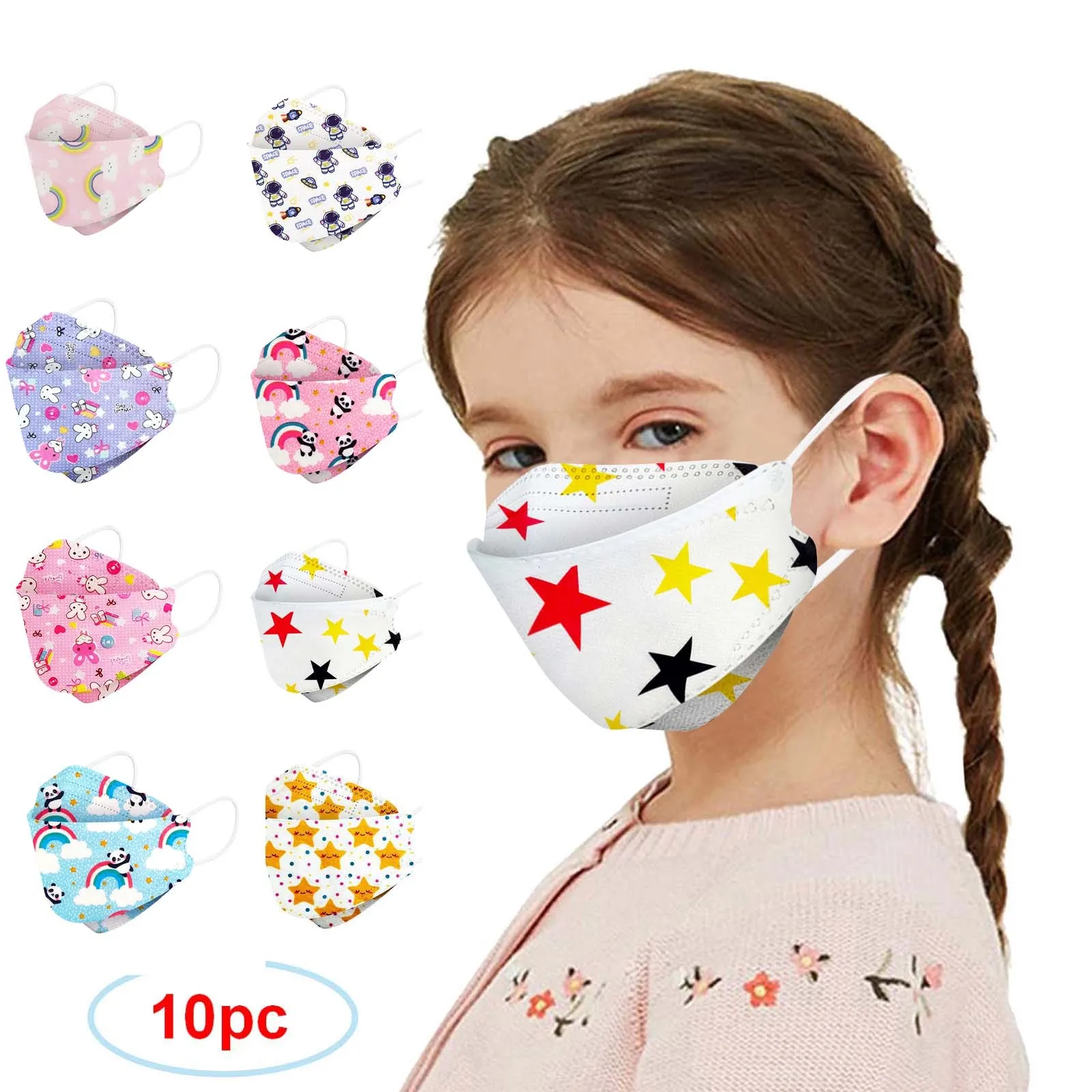 10PCS Children FFP2 KN95 Mask Kid 4-12 Years Old Cartoons Masque Boys Girls Children mascarillas fpp2 niños CE Face Mask маска
10PCS Children FFP2 KN95 Mask Kid 4-12 Years Old Cartoons Masque Boys Girls Children mascarillas fpp2 niños CE Face Mask маска
