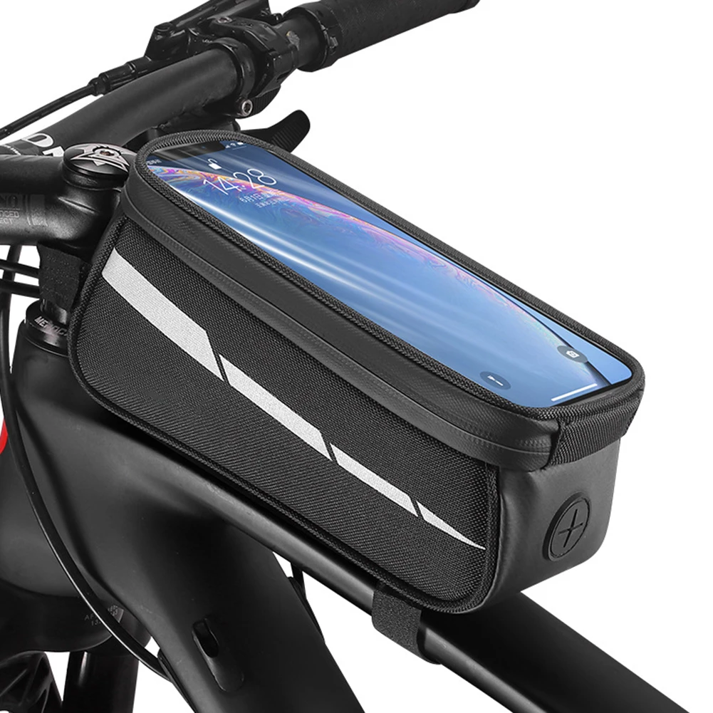 Bike Frame Front Top Tube Bags Bike Bag Bicycle Bag 19*9.5cm Black Cycling Accessories Grey Polyster Waterproof
Bike Frame Front Top Tube Bags Bike Bag Bicycle Bag 19*9.5cm Black Cycling Accessories Grey Polyster Waterproof