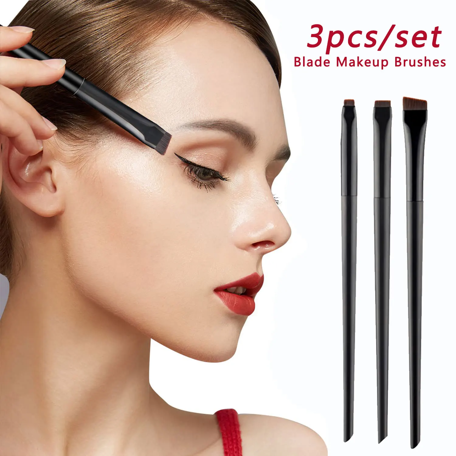Blade Makeup Brushes Portable Eyebrow Brush Flat Fine Eye Liner Brow Contour Makeup Brushes Cosmetic Beauty Makeup Tool
Blade Makeup Brushes Portable Eyebrow Brush Flat Fine Eye Liner Brow Contour Makeup Brushes Cosmetic Beauty Makeup Tool