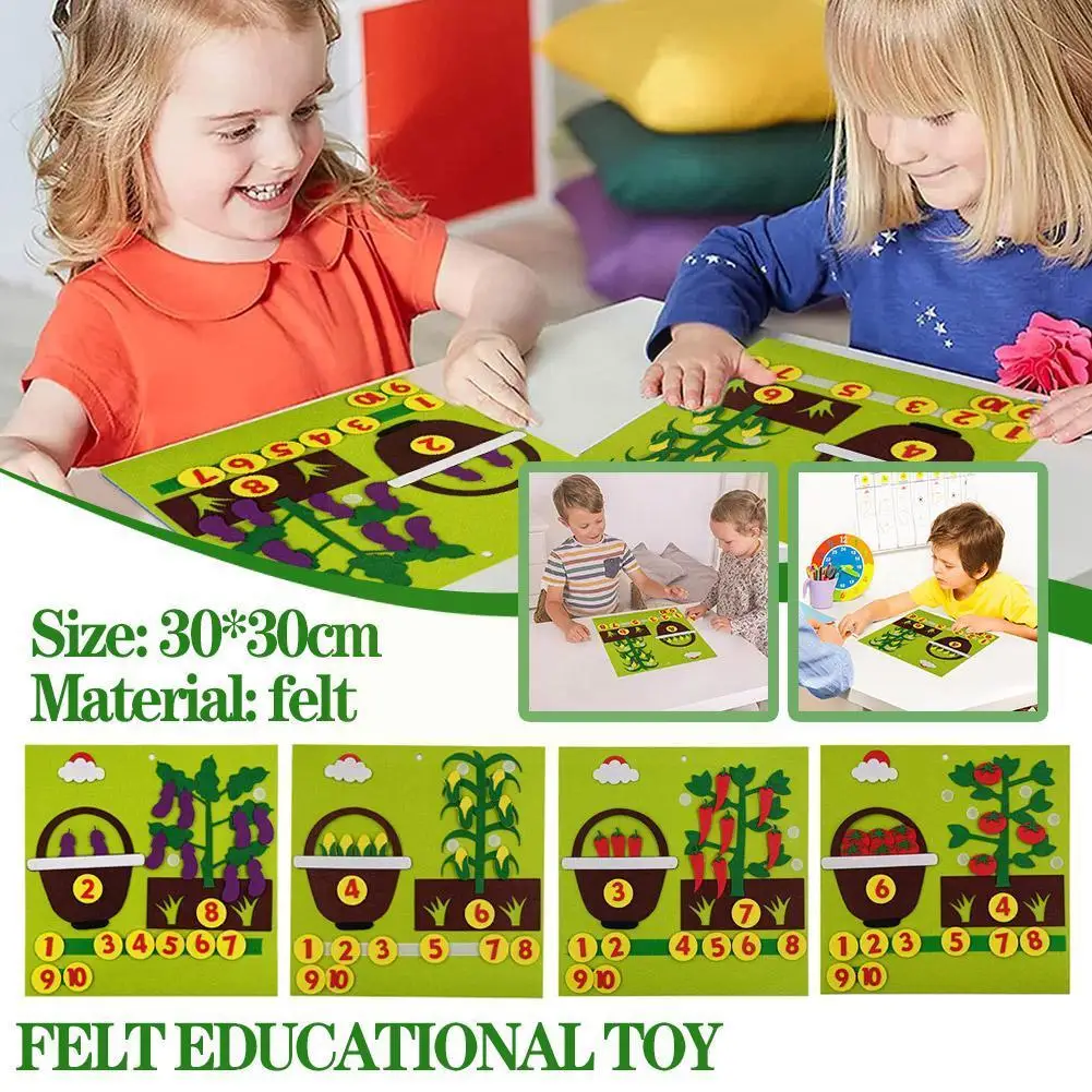 Kid Montessori Toys Felt Finger Numbers Math Toy Children Counting Early Learning For Toddlers Intelligence Develop Toys T7a6
Kid Montessori Toys Felt Finger Numbers Math Toy Children Counting Early Learning For Toddlers Intelligence Develop Toys T7a6