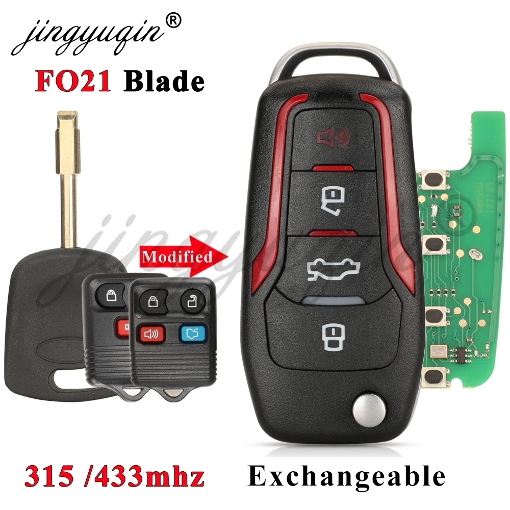 Модифицированный Складной Пульт-ключ Jingyuqin 433 МГц Для Ford Mondeo, Focus, Fiesta, Galaxy, C-Max, S-Max, Transit MK2, MK5
Модифицированный Складной Пульт-ключ Jingyuqin 433 МГц Для Ford Mondeo, Focus, Fiesta, Galaxy, C-Max, S-Max, Transit MK2, MK5