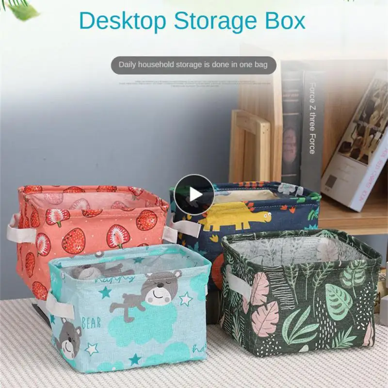 And Clear Pattern And No Other Odor Storage Basket With Good Moisture Permeability Desktop Storage Box Made Of Fabric
And Clear Pattern And No Other Odor Storage Basket With Good Moisture Permeability Desktop Storage Box Made Of Fabric