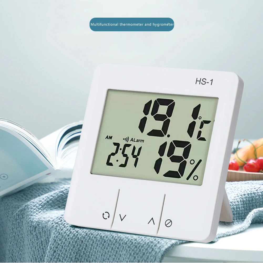 LCD Electronic Digital Temperature Humidity Meter Indoor Outdoor Thermometer Hygrometer Weather Station Clock
LCD Electronic Digital Temperature Humidity Meter Indoor Outdoor Thermometer Hygrometer Weather Station Clock