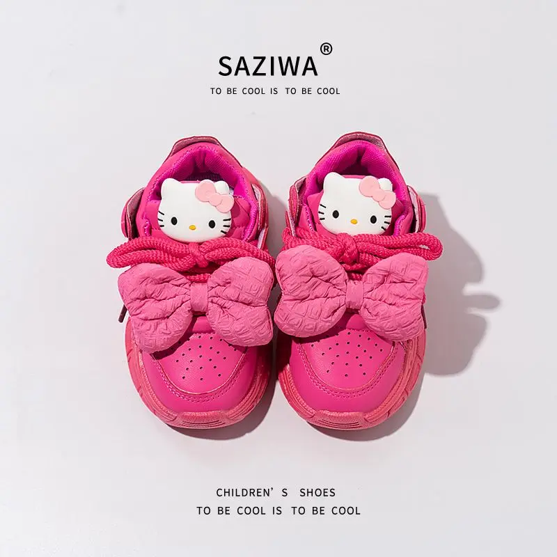 Kawaii Sanrios Hello Kitty Child Shoe Autumn New Girl Breathable Sneakers Cartoon Cute Fashion Casual Non-Slip Shoes Student
Kawaii Sanrios Hello Kitty Child Shoe Autumn New Girl Breathable Sneakers Cartoon Cute Fashion Casual Non-Slip Shoes Student
