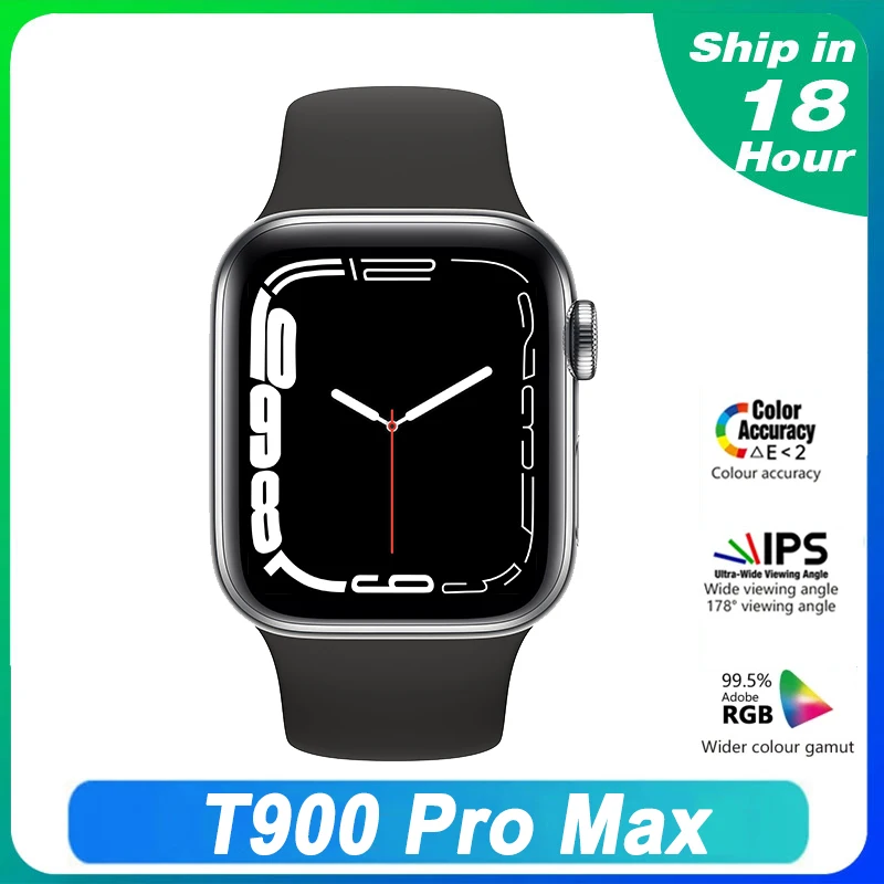 T900 Pro Max Smart Watch Bluetooth Sleep Monitor Multi DialSport Bracelet Smartwatch PK IWO 14 Pro Max Series 7 HW57 Pro W37 Pro
T900 Pro Max Smart Watch Bluetooth Sleep Monitor Multi DialSport Bracelet Smartwatch PK IWO 14 Pro Max Series 7 HW57 Pro W37 Pro