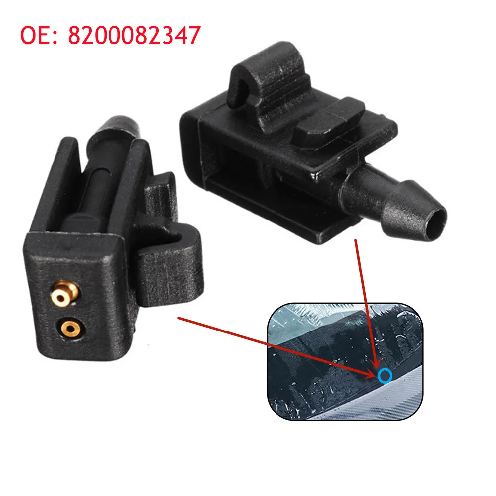 2Pcs Car Front Windshield Washer Spray Nozzle For Renault Megane II Scenic II 8200082347 Front Windshield Washer Nozzle Wiper
2Pcs Car Front Windshield Washer Spray Nozzle For Renault Megane II Scenic II 8200082347 Front Windshield Washer Nozzle Wiper