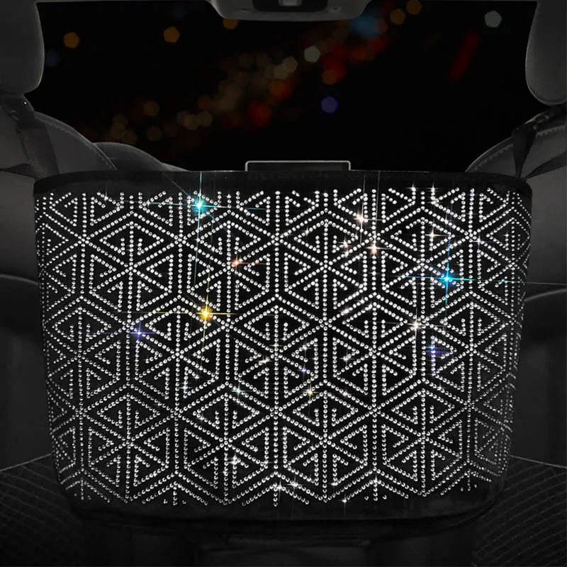 Bling Handbag Holder Car Seat Middle Hanging Pocket Girly Car Accessories Interior Organizers Women Glitter Hanger Storage Bags
Bling Handbag Holder Car Seat Middle Hanging Pocket Girly Car Accessories Interior Organizers Women Glitter Hanger Storage Bags