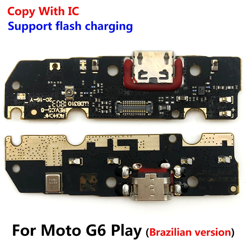 Charging Board For Moto G6 Play USB Charging Port Connector Board Flex Cable Replacement Parts
Charging Board For Moto G6 Play USB Charging Port Connector Board Flex Cable Replacement Parts